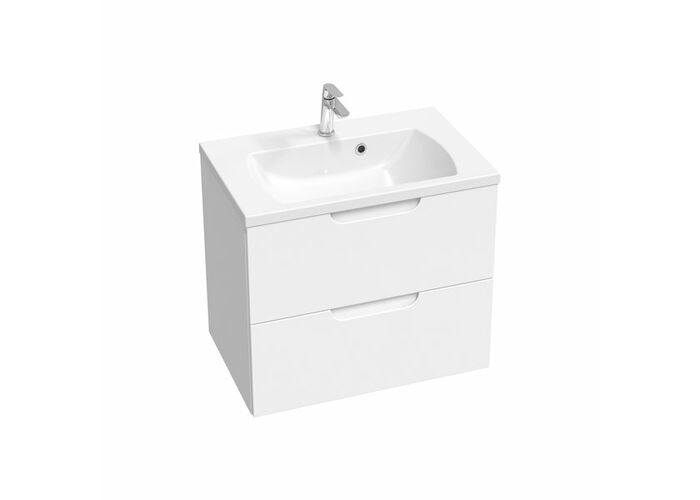 Тумба под умывальник Ravak SD Classic II 700, белый/белый, X000001478