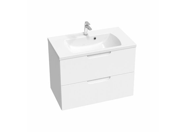 Тумба под умывальник Ravak SD Classic II 800, белый/белый, X000001480