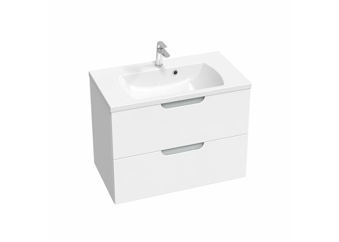 Тумба под умывальник Ravak SD Classic II 800, белый/серый, X000001481