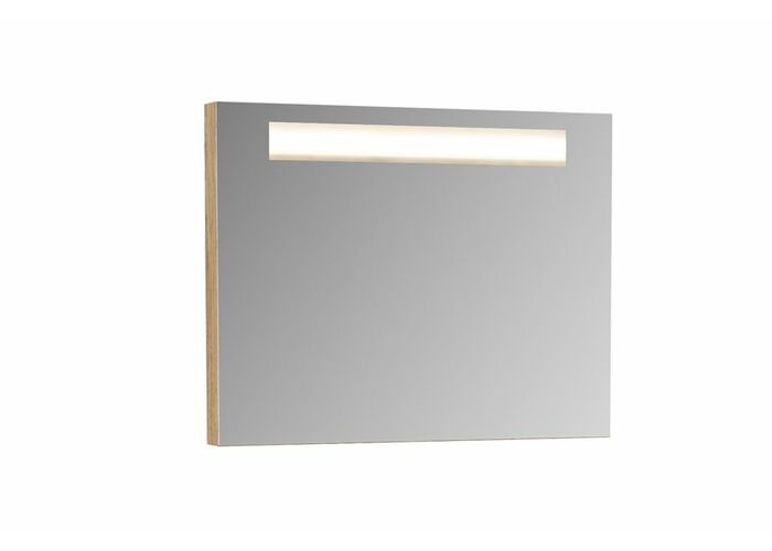 Зеркало Ravak Classic 70x55 с подсветкой и розеткой, каппучино
