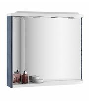 Зеркало Ravak M960 96x68 L с полкой, подсветкой и розеткой, береза/белый
