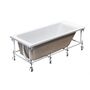 Акриловая ванна Roca Easy 170x75, белая, ZRU9302899