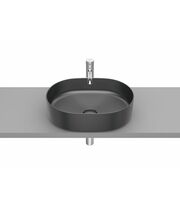 Раковина накладная Roca Inspira Round 50x37, оникс черный, A327520640
