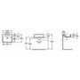 Умывальник накладной Roca Element 55x46, A327576000