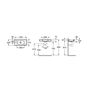 Умывальник Roca N-Meridian 55x32, левый, 732724Z000