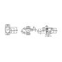 Унитаз подвесной Roca Meridian Rimless Compacto, 7346244000