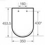Сиденье для унитаза Roca The Gap Square, soft close, 7801472003