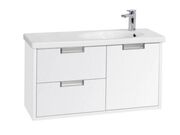 Тумба под раковину Roca Etna 80 см, белый гля..