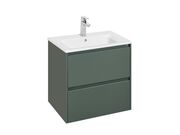 Тумба под раковину Roca Ona 600, зеленый мато..