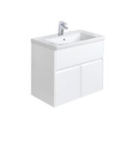 Тумба под умывальник Roca UP ZRU9303012, 80 см, глянцевый белый