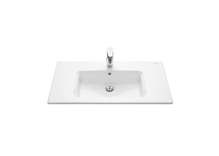 Умывальник встраиваемый Roca The Gap 80x46, продажа только в комплекте с тумбой, 73279A4000