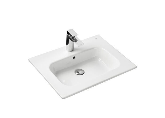 Умывальник встраиваемый Roca Victoria Nord 60,5x46, продажа только в комплекте с тумбой, 732799E000