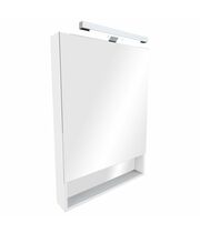 Зеркальный шкафчик Roca Gap ZRU9302885 60x85, глянцевый белый