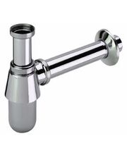 Сифон для умывальника Viega 122157, бутылочный, латунь, хром, удлиненный, 5/4x32