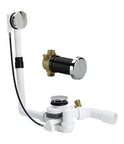 Сифон для ванны Viega Multiplex Trio F 675486 с донным наполнением, накладка M5