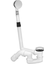 Сифон для ванны слив-перелив Viega, Click Clack, 572853