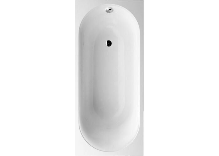 Ванна квариловая Villeroy&Boch Oberon 160x75, с ножками, без отв перелива, белая, UBQ160OBE2V-01