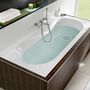 Ванна квариловая Villeroy&Boch Oberon 170x70, с ножками, без отв перелива, белая, UBQ177OBE2V-01