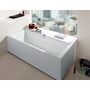 Ванна квариловая Villeroy&Boch Squaro Edge 12 180x80, с ножками, слив-перелив, белая, UBQ180SQE2DV-01