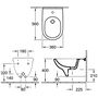 Биде подвесное Villeroy&Boch O'Novo 36x56, 54600001