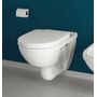 Унитаз подвесной Villeroy&Boch O'Novo 36x49, сиденье SoftСlose, 5688H101