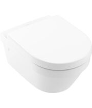 Унитаз подвесной Villeroy & Boch Architectura 37x53 с сиденьем Soft Close, безободковый, 4694HR01