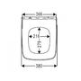 Сиденье для унитаза Villeroy&Boch Architectura, 9M606101