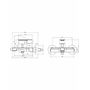 Смеситель для ванны однорычажный Villeroy&Boch Architectura, TVT10300200061
