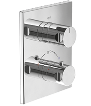 Термостат скрытого монтажа для душа Villeroy&Boch, 3 потребителя, TVD00000100061