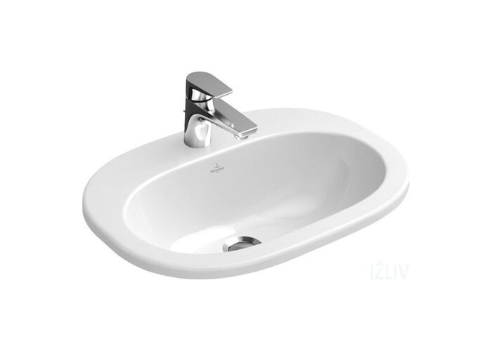 Умывальник встраиваемый Villeroy&Boch O'Novo 56x40,5, 41615601