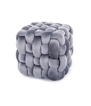 Пуф SIGNAL FARIS Velvet серый