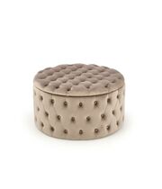 Пуф HALMAR NUNEZ бежевый