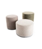 Комплект SIGNAL DOTI Brego IV (3 пуфа) светло-бежевый/оливковый/бежевый