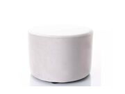 Пуф SIGNAL DOTI A Velvet Bluvel 03 светло-сер..