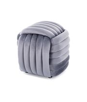 Пуф SIGNAL BRUNI Velvet серый