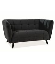 Диван SIGNAL CASTELLO 2 Velvet Bluvel 19 черный/венге