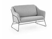 Софа HALMAR SOFT 2 XL серый/черный..