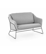 Софа HALMAR SOFT 2 XL серый/черный