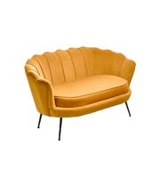 Софа HALMAR AMORINITO 2 XL горчичный/черный