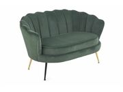 Софа HALMAR AMORINITO XL темно-зеленый/золото..