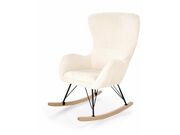 Кресло-качалка HALMAR LIBERTO 2 кремовый/нату..