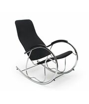 Кресло-качалка HALMAR BEN 2 черный/хром