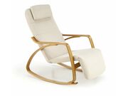 Кресло-качалка HALMAR PRIME бежевый..