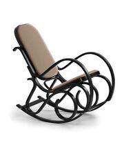 Кресло-качалка HALMAR MAX BIS PLUS коричневый/венге