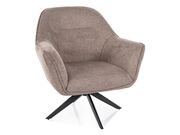 Кресло SIGNAL GALIA Brego бежевый/черный..