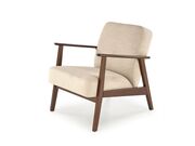 Кресло HALMAR MILANO 1S tap. Castel 15 бежевы..