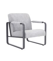 Кресло Sheffilton SHT-AMS1-2 артикул SHT-K2 серое утро/антрацит (+)