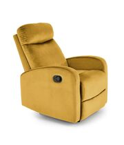 Кресло HALMAR WONDER раскладное, горчичный