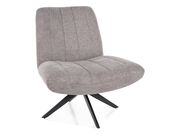 Кресло SIGNAL ELENA Brego серый/черный..