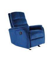 Кресло SIGNAL JOWISZ Velvet Bluvel 86 раскладное, темно-синий